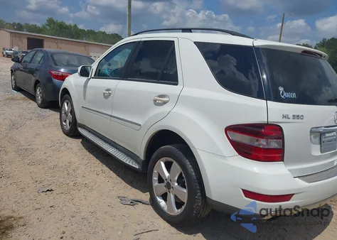 2009 Mercedes-Benz Ml 350 4Matic из США, поврежденный, VIN 4JGBB86E09A460797